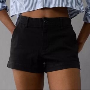 American Eagle Super Stretch Women's Black Shorts